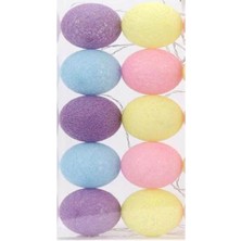 10'lu Işıklı Renkli Top Dekoratif LED Hediyelik