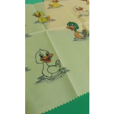 APİMELİSSAA %100 DOĞAL BALMUMLU GIDA SAKLAMA BEZİ ÖRDEK DESENLİ SÜRDÜRÜLEBİLİR