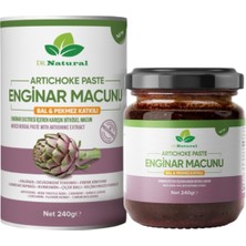 Dr. Natural Enginar Macunu Pekmez ve Bal Katkılı Bitkisel Karışımlı Macun 240 gr