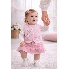 Cemre %100  Pamuk Kapitone Bebek/çocuk-Kız/erkek Yelek