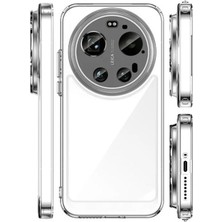 Adige Xiaomi 17 Ultra Kılıf Silikon Şeffaf + Ekran Koruyucu