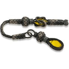 ​1000 Ayar Gümüş Zirkon Taşlı Kazaziye Püskül