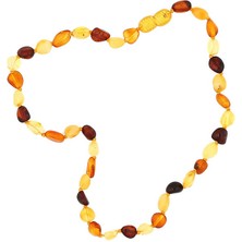 Bebek Damla Kehribar Diş Kolye