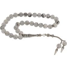 ​doğaltaş Metal Püsküllü Havlit Taşı Tesbih