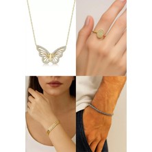 Sinerjim 4'lü Çelik Bijuteri Set -  SNJ-SET4006