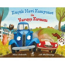 Olimpos Çocuk Küçük Mavi Kamyonet İle Yarışçı Kırmızı