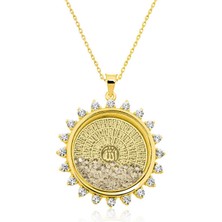 925 Ayar Gümüş Esmaül Hüsna Bayan Gümüş Kolye