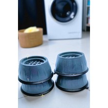 Katilus Çamaşır Makinesi Titreşim Engelleyici 4 Adet Kaymaz Çamaşır & Bulaşık Makinesi Sarsıntı Önleyici Ped