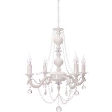 Umur Aydınlatma Dolce Vita 4'lü Beyaz Avize Sarkıt