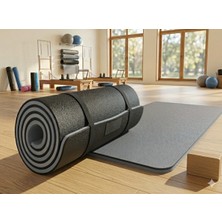 Helia Studio Gri Renk 16 mm Pilates Matı - Spor , Yoga ve Egzersiz Minderi