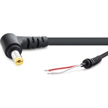 Marsilyan Notebook Adaptör Kablosu 5.5*1.7 L Tip Acer 30W-90W 1.2m Siyah HDX5511
