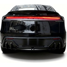 Red Lion Parts Tesla Model Y Juniper (2025-2026+) Arka Tampon Bodykit Seti (Lip + Difüzör Yan Ekleri)