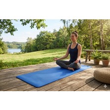 Helia Studio Mavi Renk 10 mm - 190X90 cm Eva Yoga Matı - Spor , Pilates ve Egzersiz Minderi