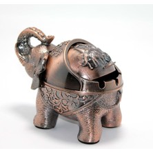 Metal Fil Figürlü Küllük ALK1656 Dekoratif Hediyelik