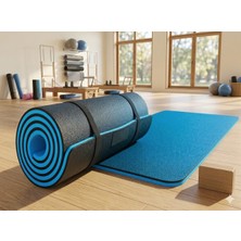 Helia Studio Mavi Renk 16 mm Pilates Matı - Spor , Yoga ve Egzersiz Minderi
