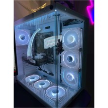 Gaming Kasa Içi Buz Dekor Seti Buz Sarkıt Mıknatıslı V2 (4X120MM Fan)