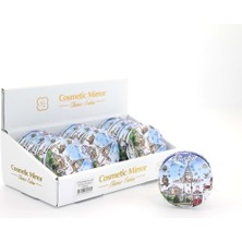 Taşlı Istanbul Tasarımı El Aynası Kalın