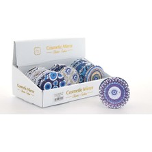 Taşlı Nazar Boncuklu El Aynası Ince