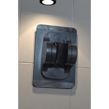 Katilus Ayarlanabilir Duş Başlığı Tutucu Güçlü Yapışkanlı Suya Dayanıklı El Duşu Tutucu