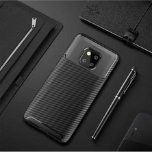 Huawei Mate 20 Pro Uyumlu Kılıf Zore Negro Silikon Kapak