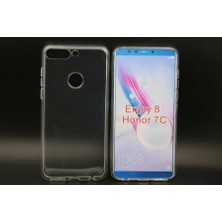 Huawei Honor 7c Uyumlu Kılıf Zore Süper Silikon Kapak