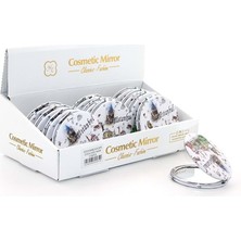 Taşlı Istanbul Tasarımı El Aynası Ince