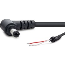 Marsilyan Notebook Adaptör Kablosu 5.5*2.5 L Tip 30W-90W 1.2m Siyah HDX5537