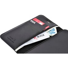 Oppo Reno 14F 5g Uyumlu Kılıf Zore Kar Deluxe Kapaklı Uyumlu Kılıf