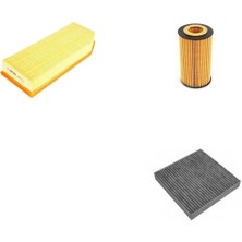 Bosch Filtre Bakım Seti Mercedes ml Serisi 270 Cdı Dizel W163 2000-2006 Hava + Yağ F. + Polen Filtre Sardes