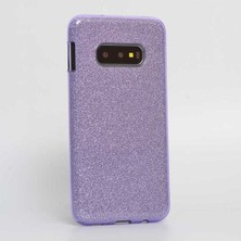 Samsung Galaxy S10E Uyumlu Kılıf Zore Shining Silikon