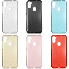 Samsung Galaxy A11 Uyumlu Kılıf Zore Shining Silikon