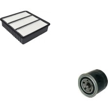 Bosch Filtre Bakım Seti Mitsubishi Outlander 2.0 2.4 2001-2006 Hava + Yağ Filtre