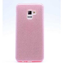 Samsung Galaxy A8 2018 Uyumlu Kılıf Zore Shining Silikon
