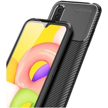 Samsung Galaxy A01 Uyumlu Kılıf Zore Negro Silikon Kapak