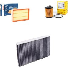 Bosch Filtre Bakım Seti Citroen Ds Ds4 4 1.6 E-Hdi Dizel 2010-2015 Hava + Yağ F. + Polen Filtre Sardes