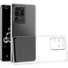 Samsung Galaxy S20 Ultra Uyumlu Kılıf Zore Kamera Korumalı Süper Silikon Kapak