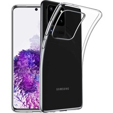 Samsung Galaxy S20 Ultra Uyumlu Kılıf Zore Süper Silikon Kapak