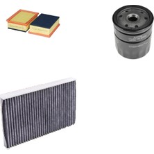 Bosch Filtre Bakım Seti Peugeot 307 2.0 Benzinli Hava + Yağ F. + Polen Filtre Sardes