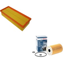 Bosch Filtre Bakım Seti Audi A5 2.0 Tdı 143 Beygir Cjca Cmfa Motor 2009-2015 Hava + Yağ Filtre