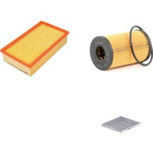 Bosch Filtre Bakım Seti Kia Rio 1.5 Crdı Dizel 2009-2011 110 Beygir Hava + Yağ F. + Polen Filtre Filtron