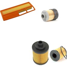 Bosch Filtre Bakım Seti Lancia Ypsilon 1.3 Mjet Multijet 2005-2009 Hava + Yağ F. + Yakıt Filtre Bosch,yağ