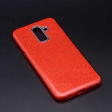 Samsung Galaxy J8 Uyumlu Kılıf Zore Shining Silikon