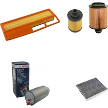 Bosch Filtre Bakım Seti Fiat Punto Evo 1.3 Mtj Euro 5 Multijet Hava + Yağ F + Yakıt F. + Polen Bosch,yağ Filtre Iki Tip Çıkar Lütfen Şase No Gönderiniz.