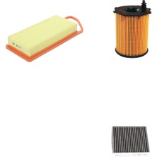 Bosch Filtre Bakım Seti Peugeot Bipper 1.4 Hdı Dizel Hava + Yağ F. + Polen Filtre Sardes