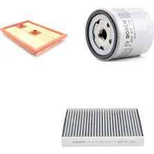 Bosch Filtre Bakım Seti Seat Toledo 1.4 Tsı 125 Beygir 2015-2017 Hava + Yağ F. + Polen Filtre Sardes