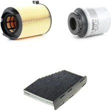 Bosch Filtre Bakım Seti Audi A3 1.2 Tsı 1.4 Tfsı 2004-2012 Hava + Yağ F. + Polen Filtre Bosch
