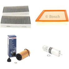 Bosch Filtre Bakım Seti Bmw 2 Serisi 216 D Dizel 2014+ Hava + Yağ F + Yakıt F. + Polen Sardes
