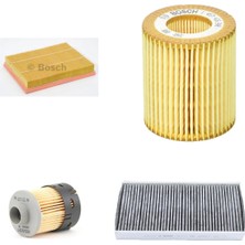 Bosch Filtre Bakım Seti Opel Vectra C 1.9 Dizel 2003+ Hava + Yağ F + Yakıt F. + Polen Bosch