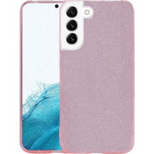 Samsung Galaxy S22 Plus Uyumlu Kılıf Zore Shining Silikon