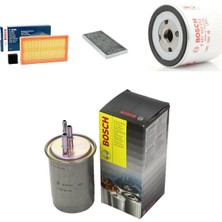 Bosch Filtre Bakım Seti Ford Focus 1.8 Tdcı 2000-2004 Dizel Hava + Yağ F + Yakıt F. + Polen Sardes